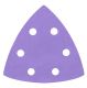 Trend Aluminium Oxide Sheet Sanding Pad, 93mm Delta, 120G (10 Pack) - AB/OSC/120A