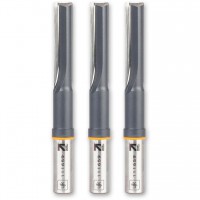 UJK Kitchen Fitters Straight Router Cutters 3pc - 50mm cut x 1/2\" shank - 720980