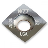 Woodpeckers Carbide Insert .44\" Square 2\" Radius - 20126