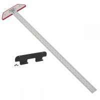 Woodpeckers Stainless Steel Blade T-Square - 32\" With Rack-It - SS-TS-32